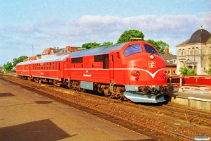 LJ M 34+P 78+P 75 som P 1008 Nsk-Nf. Nykøbing F. 23.06.1992.