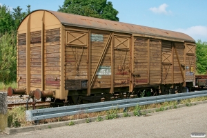 HTJ Tjenestevogn 2 (ex. Gs 01 86 120 2 710-4). Stenlille 04.07.2010.