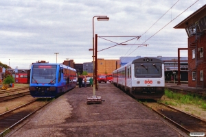 LNJ Lm 21 og DSB MR/D 66. Odense 11.09.1996.
