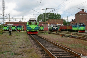 TGOJ Ma 966, Ma 963, Ma 409, Ma 407, Ma 406, Ma 833, NR Ma 827, Ma 965, Ma 403, Ma 828 og Ma 832. Eskilstuna 28.08.2011.