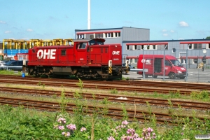 OHE 120076 (MaK G 1600 BB/1000516). Hamburg-Waltershof 24.07.2008.