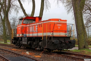 WLE 72 (MaK G 1204 BB/1000806). Hamburg-Waltershof 26.04.2013.