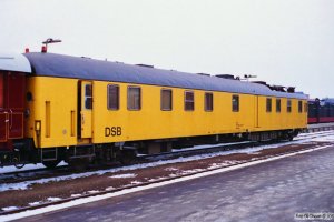 DSB Målevogn 60 86 99-92 001-3. Nyborg 01.02.1996.