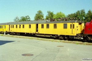 DSB Målevogn 61 86 99-92 001-2. Padborg 13.08.2000.