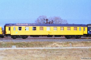 DSB Målevogn 60 86 99-69 005-3. Nyborg 16.04.1996.