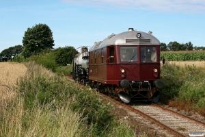 AHJ ML 5206+LFB Zk 617+ZE 502 272 som Tog 513 Ha-Mr. V. Tørslev-True 13.08.2011.