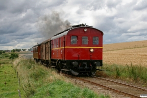 VNJ D 12+GS 41143+HVJ C 501 som Tog 523 Ha-Tr. V. Tørslev-True 13.08.2011.