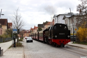 MBB 99 9321-0 med MBB 14620. Bad Doberan Goethestrasse 10.04.2017.