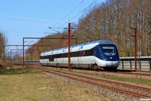 DSB MG 53 som IL 58428 Ar-Cph. Ullerslev 06.04.2015.