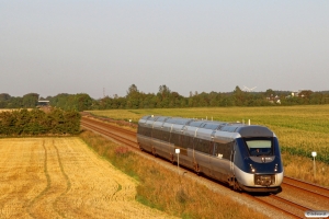 DSB MG 81 som RR 3356 Ar-Es. Km 7,0 Lk (Lunderskov-Vejen) 23.08.2015.