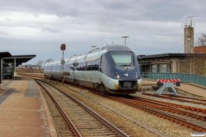 DSB MG 47 som RØ 2528 Hk-Kk. Holbæk 17.04.2016.