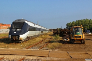 DSB MG 08 og MG 16 hensat. Randers 15.09.2016.