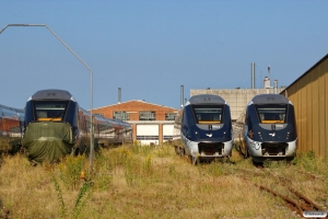 DSB MG 14, MG 13 og MG 06 hensat. Randers 15.09.2016.