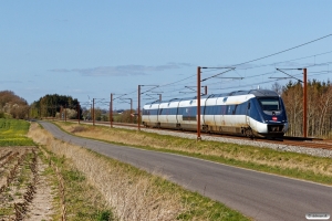 DSB MG 70 som RV 2748 Fa-Od. Km 195,4 Kh (Ejby-Nørre Åby) 16.04.2020.