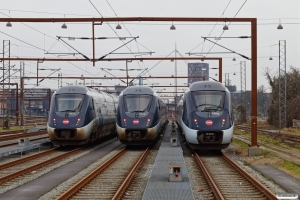 DSB MG 44, MG 75 og MG 36. Odense 31.12.2020.