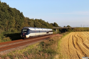 DSB MG 72 som RR 3363 Es-Ar. Km 5,8 Fa (Fredericia-Børkop) 22.08.2021.