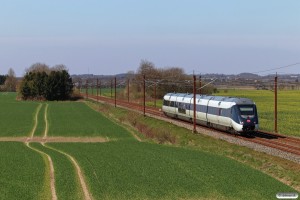 DSB MG 32 som RR 3339 Es-Ar. Km 5,4 Lk (Lunderskov-Vejen) 20.04.2022.