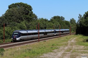 DSB MG 30+MG 17 som IL 361 Cph-Ar. Hjulby 21.06.2022.