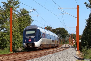 DSB MG 51 som RR 53330 Ar-Es. Km 9,0 Fa (Fredericia-Børkop) 02.09.2023.