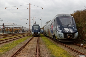 DSB MP 07, MP 16 og MP 17 hensat. Tinglev 10.11.2018.