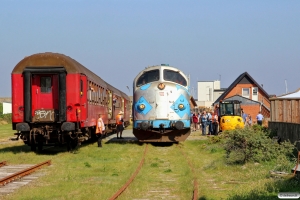 DSB MY 1126 løber rundt på Tog 155127. Thyborøn 22.08.2015.