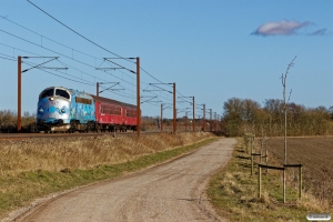 DSB MY 1126+B 064+BD 029 som VP 8303 Ng-Od. Marslev 20.03.2018.