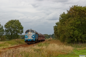 DSB MY 1126+B 332+B 064+BD 029+B 520 som VP 6618 Sj-Es. Km 95,6 Lk (Gårde-Ølgod) 18.08.2018.