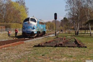 DSB MY 1126 løber om på Tog 116800. Tisvildeleje 30.04.2022.