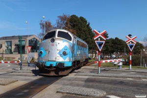 DSB MY 1126 løber om på Tog 106803. Gilleleje 30.04.2022.