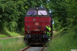DBCSC MZ 1452 på Koppers sporet. Nyborg 14.07.2023.