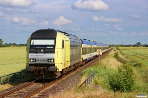 NOB ER 20-001 med NOB 81718. Niebüll - Lehnshallig 28.06.2014.