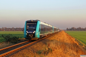 NOB 622 166+622 165+622 167 som NOB 81714. Niebüll - Lehshallig 13.11.2016.