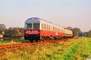 NVAG T 3+DB Dms+Gos-uv som NVAG 3. Deezbüll - Maasbüll 13.10.1990.