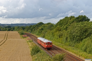 NSB BM 86 F 28+BDFS 86 76 som VP 222208 Hr-Kh. Km 5,8 Fa (Fredericia-Børkop) 05.08.2017.