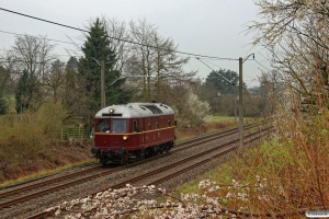 GDS L 1 som Tog 91628 Kh-Fm. Km 25,2 Kh (Værløse-Farum) 16.04.2016.