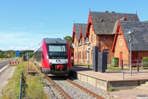 RT 2039+2139 som Tog 173062 Kj-Lp. Faxe Ladeplads 06.08.2013.