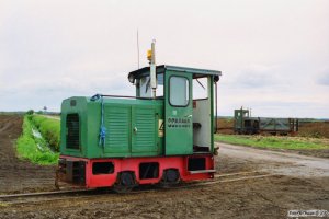 Lok 111 (Schöma 1986) og 102. Lille Vildmose 22.06.1995.