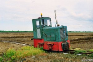 Lok 108 (Pedershåb Maskinfabrik 1940). Lille Vildmose 22.06.1995.