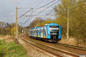 PREG EN57AL-1522 som R 88653. Czepino - Daleszewo Gryfińskie 10.04.2017.