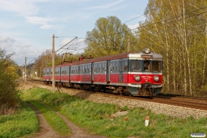 PREG EN57-1701 som R 87506. Daleszewo Gryfińskie - Czepino 10.04.2017.