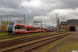 PLKW SA132-010, SA132-011 og SA132-015. Poznań Główny 13.04.2017.