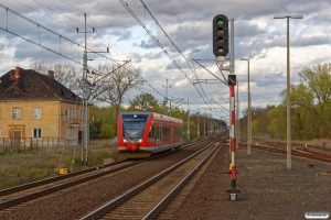 DB 946 505-4+646 005-8+946 005-5 som R 5836. Kunowice 13.04.2017.