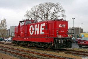 OHE 120071 (Deutz DG 1200 BBM). Hamburg-Waltershof 11.04.2008.