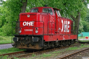 OHE 120068 (Deutz DG 1000 BBM). Hamburg-Waltershof 08.05.2009.