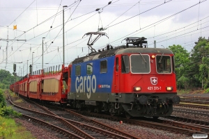 SBBC Re 421 375-7. Verden 08.05.2014.