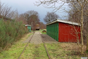 Hjemsted for Videbæk-Skjern Veteran- & Modeljernbane (VSVMJ). Herborg 30.01.2016.