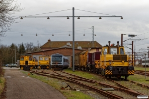 RSEJ 323 289-9, TR 70009, Trolje 412, MR/D 37, DSM 562 og M 10. Padborg 19.02.2020.