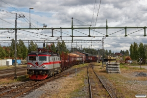 TÅGAB Rc2 008 med GT 48602. Ljusdal 18.06.2018.