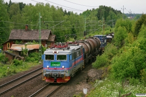 GC Rc2 1128 med GT 43100. Sävsjö - Bodafors 08.06.2012.