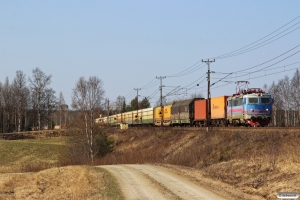 NRFAB Rc4 1144 - Udlejet til GC - med GT 4590. Långsele - Österås 04.05.2016.